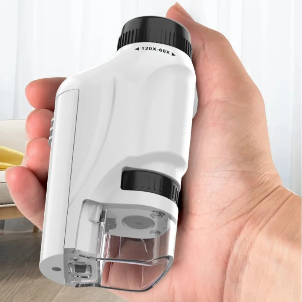 Outdoor Adventure Microscope - กล้องจุลทรรศน์พกพาสำหรับเด็ก | ชมแมลงและพืชพรรณอย่างใกล้ชิด | สิ่งที่ต้องมีสำหรับการผจญภัยกลางแจ้ง
