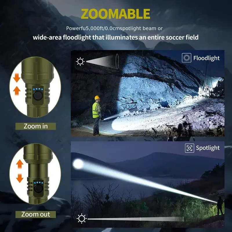 ไฟฉายที่ทรงพลังเป็นพิเศษ ไฟฉาย - Outdoor Adventurer บทวิจารณ์และราคา