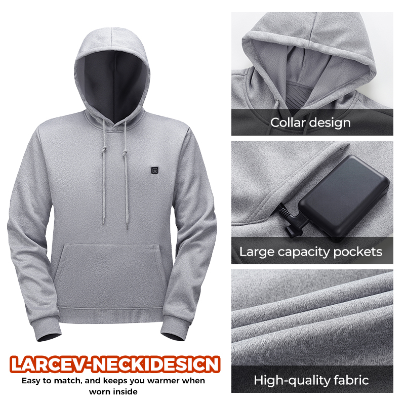 เสื้อฮู้ดดี้ให้ความร้อน 5 โซนส - Outdoor Adventure Zone บทวิจารณ์และราคา