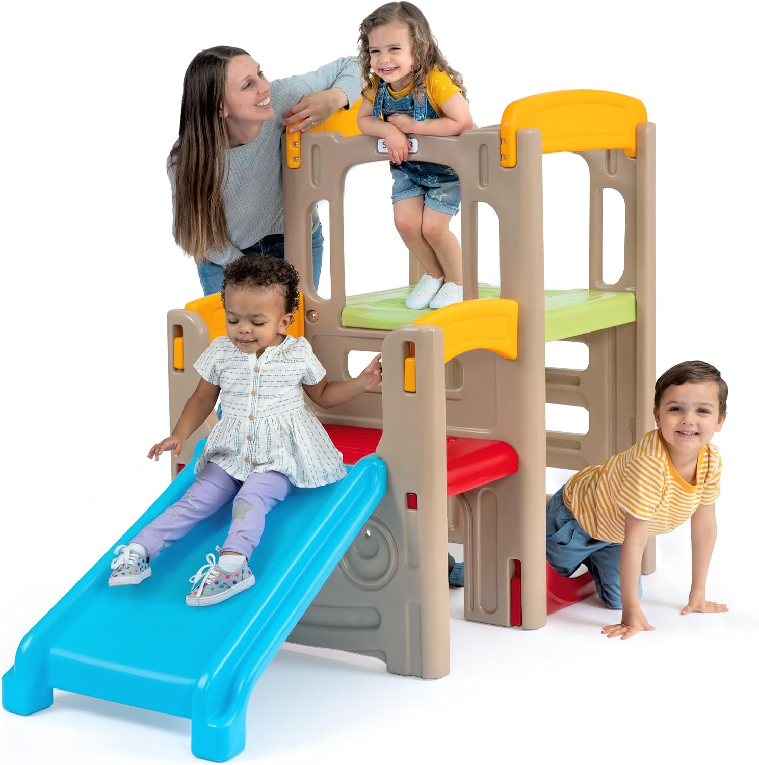 ชุดปีนป่ายและสไลด์สำหรับนักสำร - Outdoor Adventure For Toddlers บทวิจารณ์และราคา