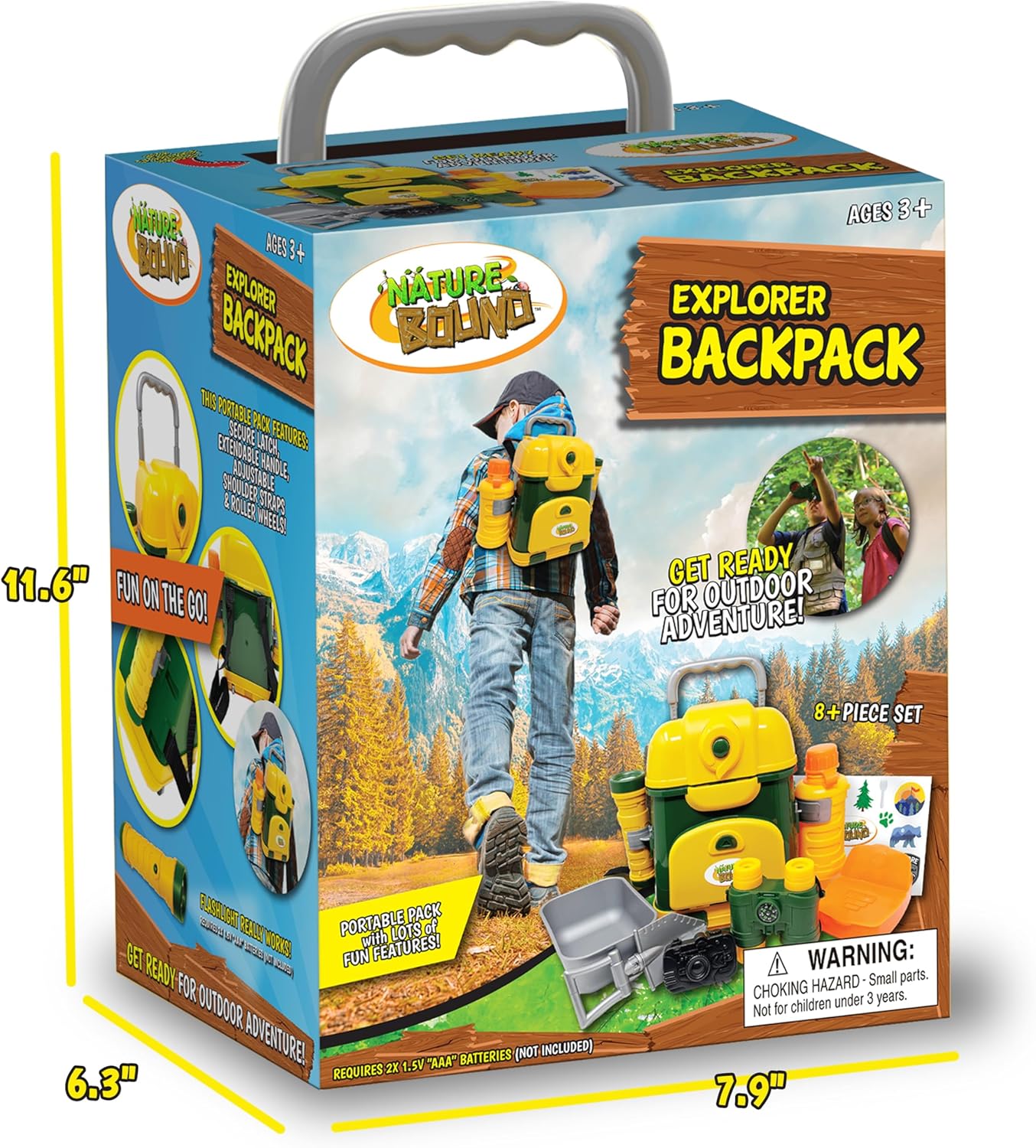 ชุดกระเป๋าเป้สำรวจธรรมชาติ 9 ช - Outdoor Adventure For Toddlers บทวิจารณ์และราคา