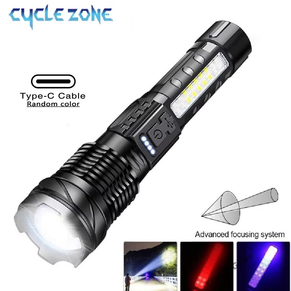 ไฟฉาย XHP50 ไฟฉายซูมได้ ไฟฉายม - Outdoor Adventure Zone บทวิจารณ์และราคา
