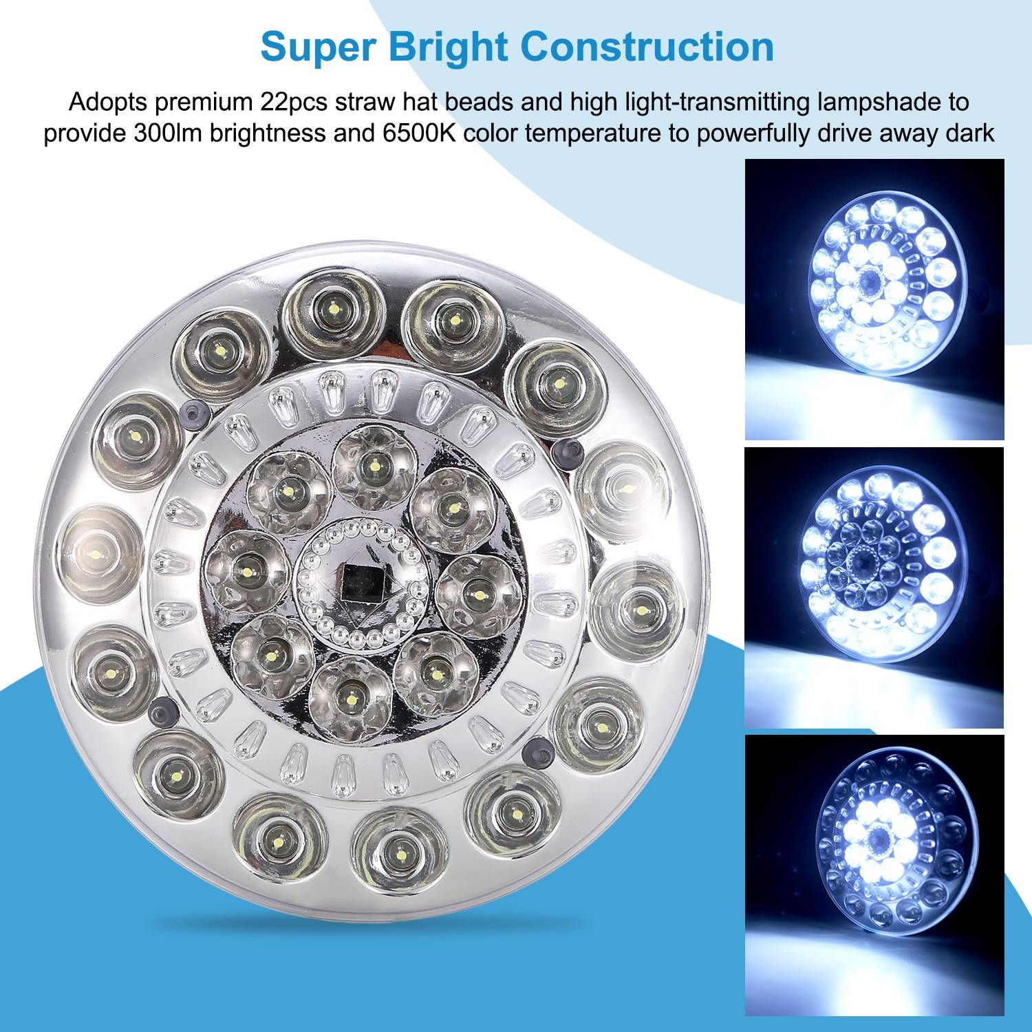 ไฟแคมป์ปิ้ง LED แบบพกพา, โคมไฟ - Outdoor Adventure Ni บทวิจารณ์และราคา