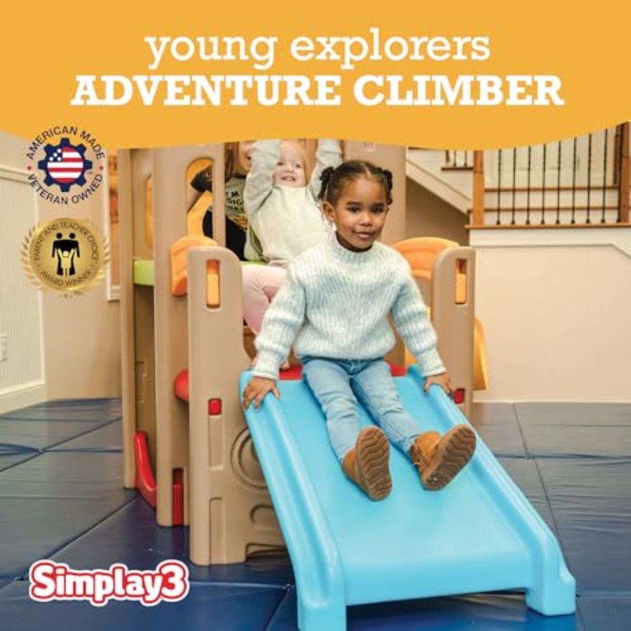 เครื่องเล่นปีนป่ายและสไลเดอร์ส - Outdoor Adventure For Toddlers บทวิจารณ์และราคา