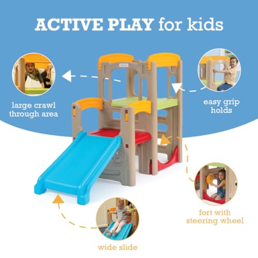 เครื่องเล่นปีนป่ายและสไลเดอร์ส - Outdoor Adventure For Toddlers บทวิจารณ์และราคา