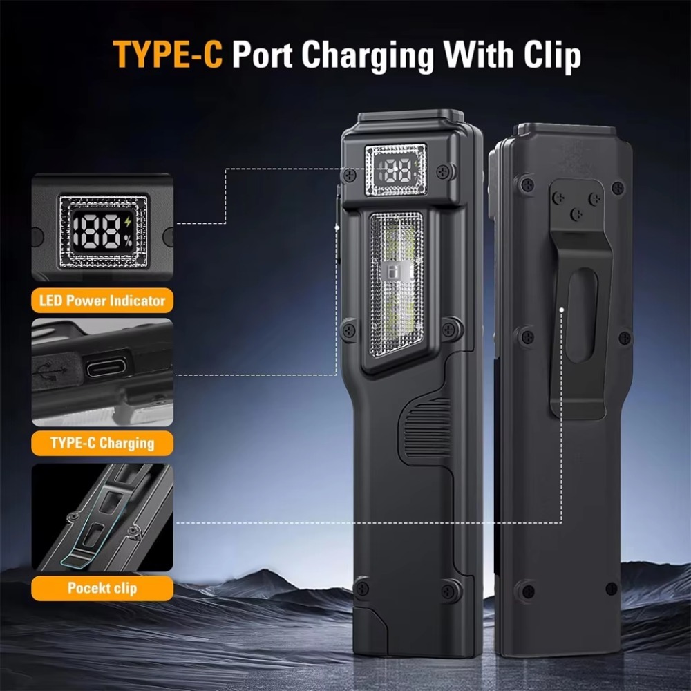 ไฟฉาย LED แบบชาร์จไฟได้ EDC บา - Outdoor Adventurer บทวิจารณ์และราคา