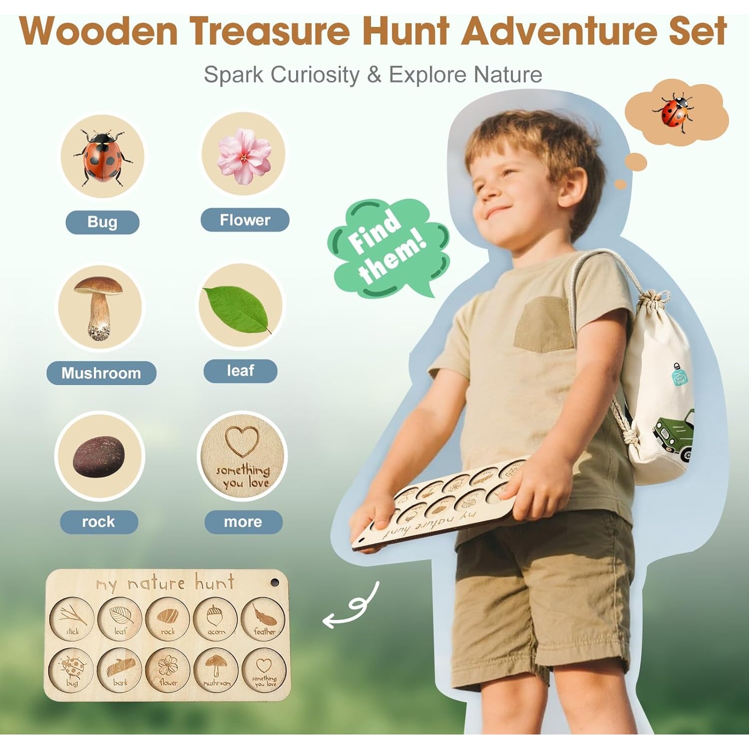 ชุดจับแมลงสำหรับเด็ก พร้อมกล่อ - Outdoor Adventure Learning บทวิจารณ์และราคา