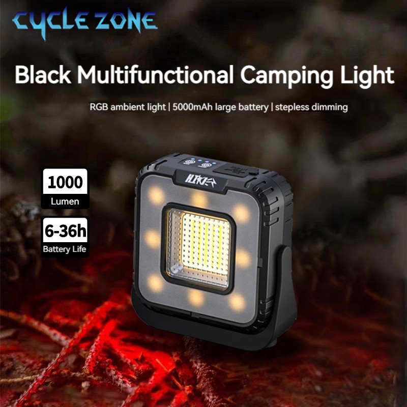 โคมไฟตั้งแคมป์แบบชาร์จไฟได้ 50 - Outdoor Adventure Zone บทวิจารณ์และราคา